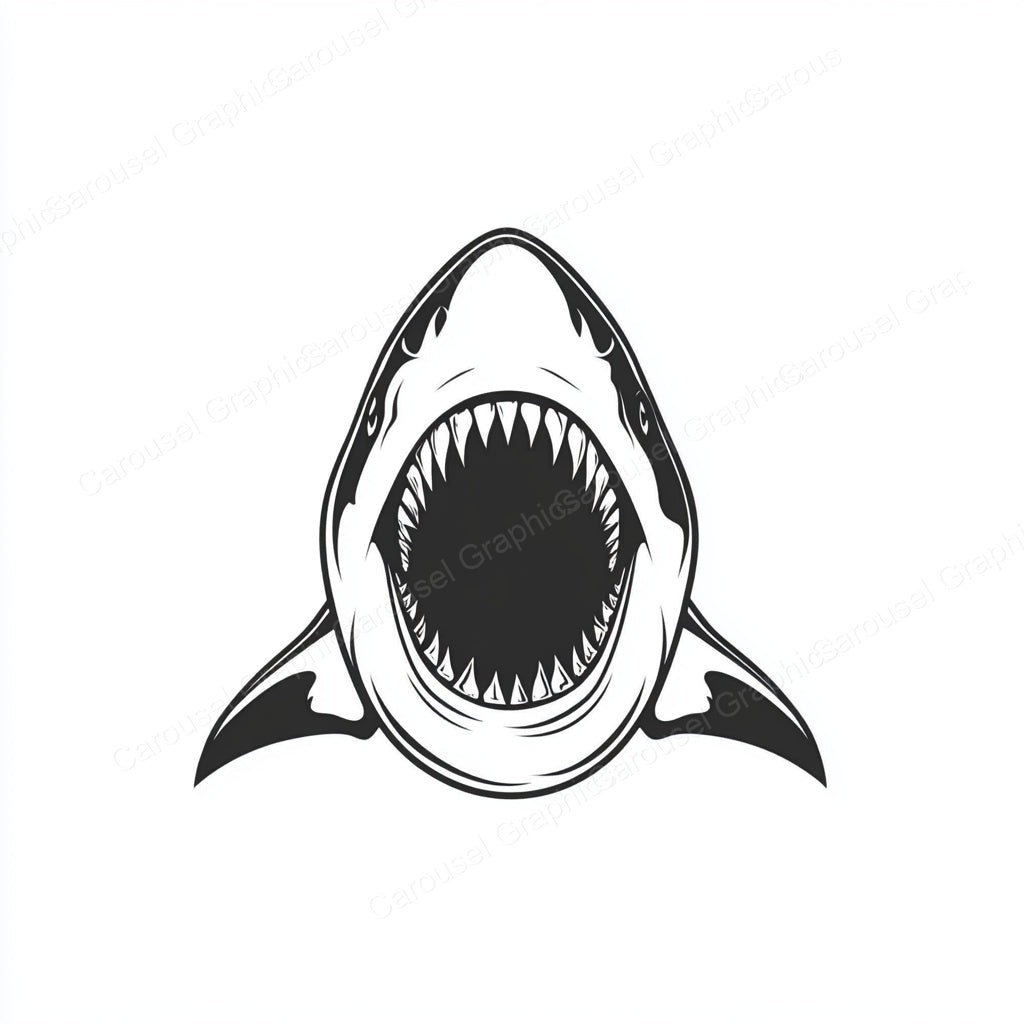 Shark Vector Graphic preview
