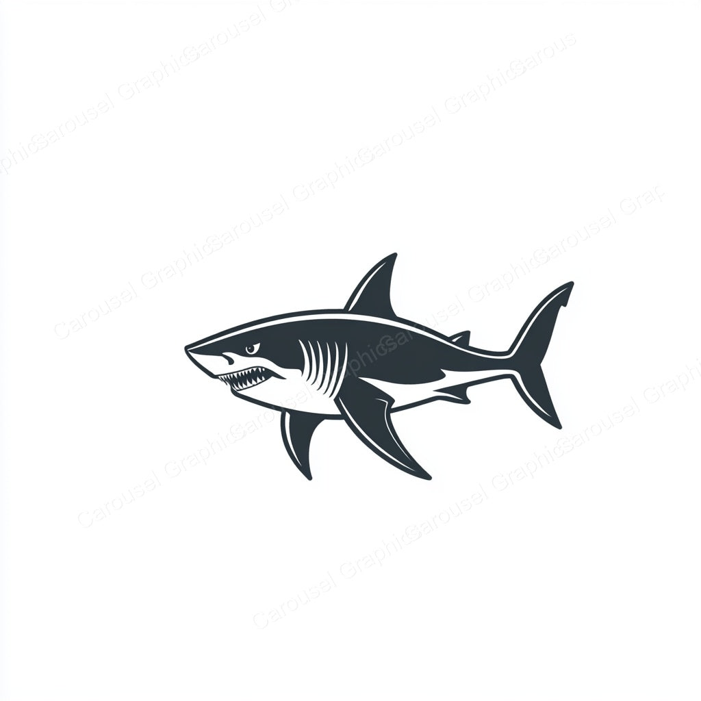 Shark Vector Graphic preview