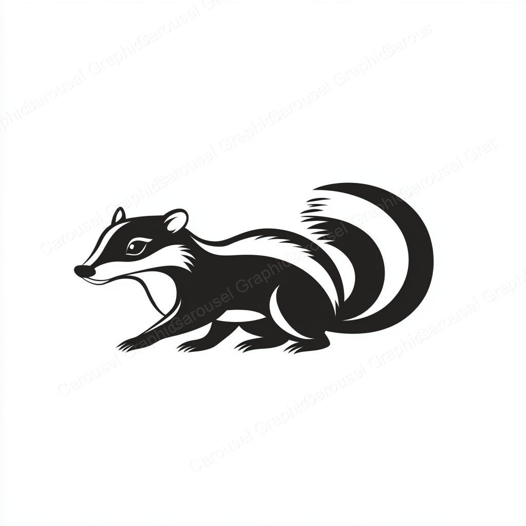 Skunk Vector Graphic preview