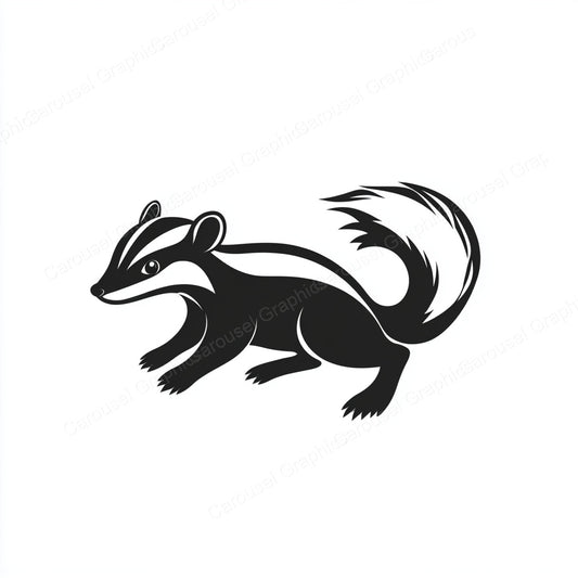 Skunk Vector Graphic preview