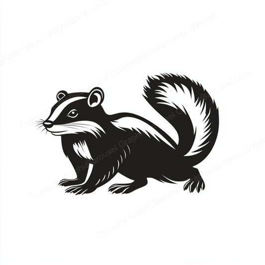 Skunk Vector Graphic preview