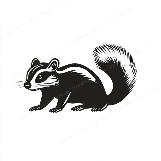Skunk Vector Graphic preview