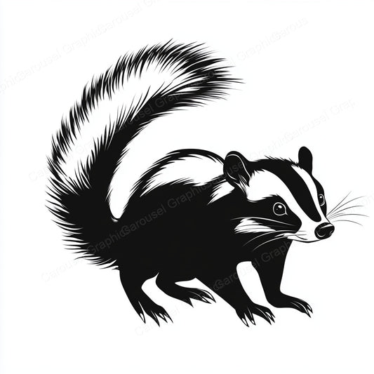 Skunk Vector Graphic preview