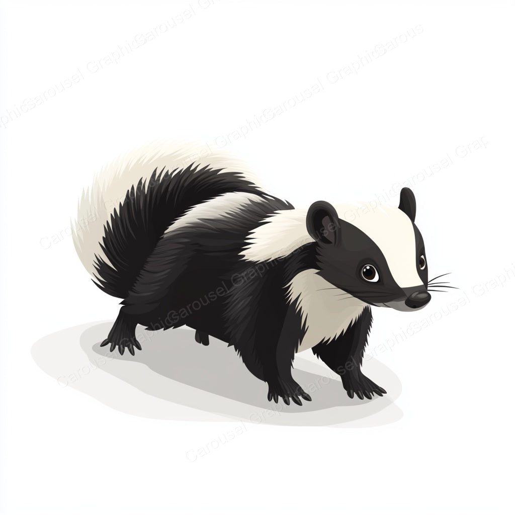 Skunk Vector Graphic preview