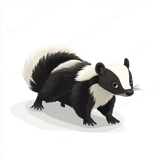 Skunk Vector Graphic preview