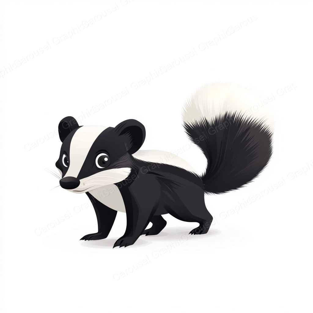 Skunk Vector Graphic preview