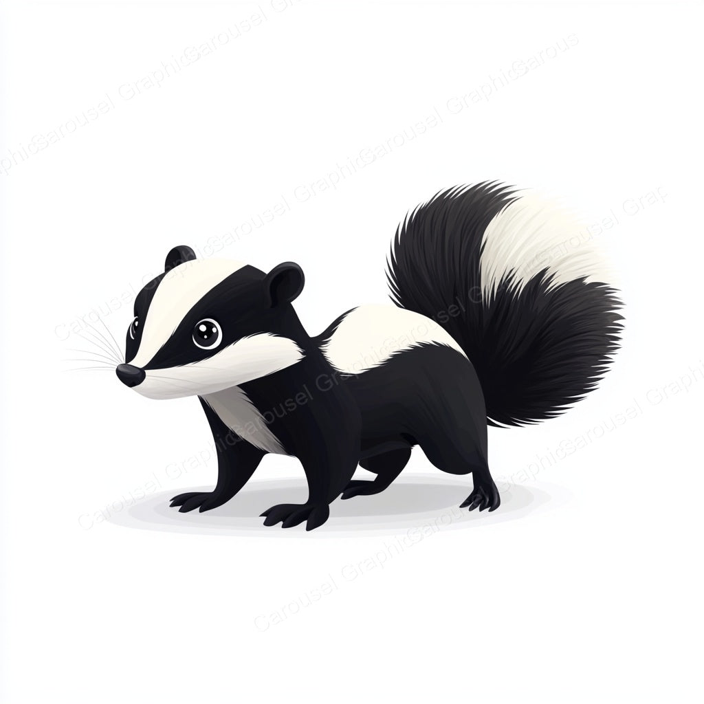 Skunk Vector Graphic preview