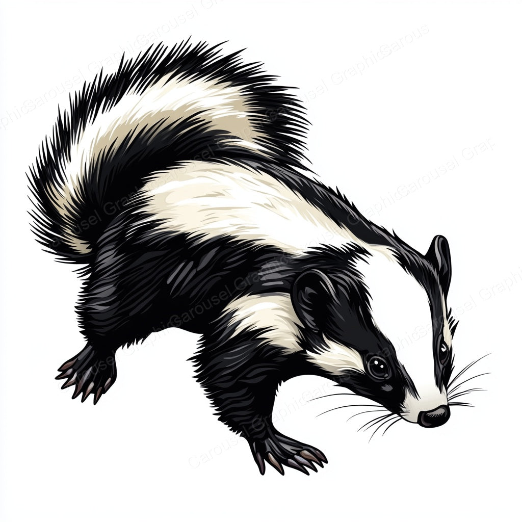 Skunk Vector Graphic preview