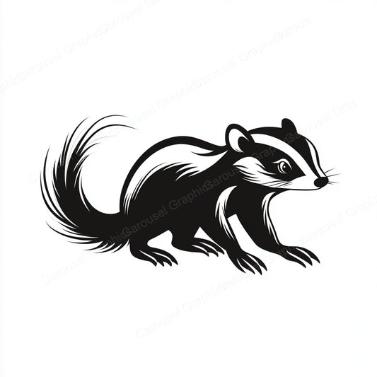 Skunk Vector Graphic preview