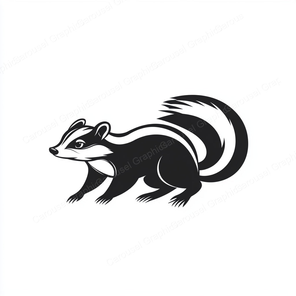 Skunk Vector Graphic preview
