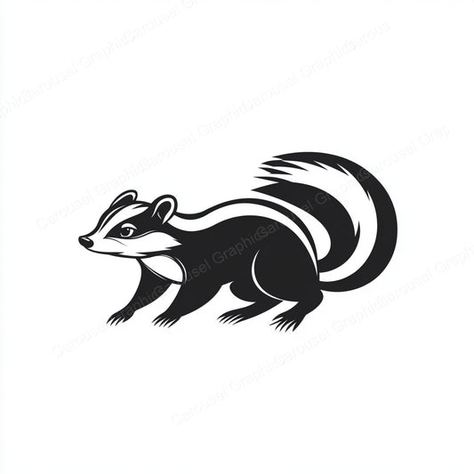 Skunk Vector Graphic preview
