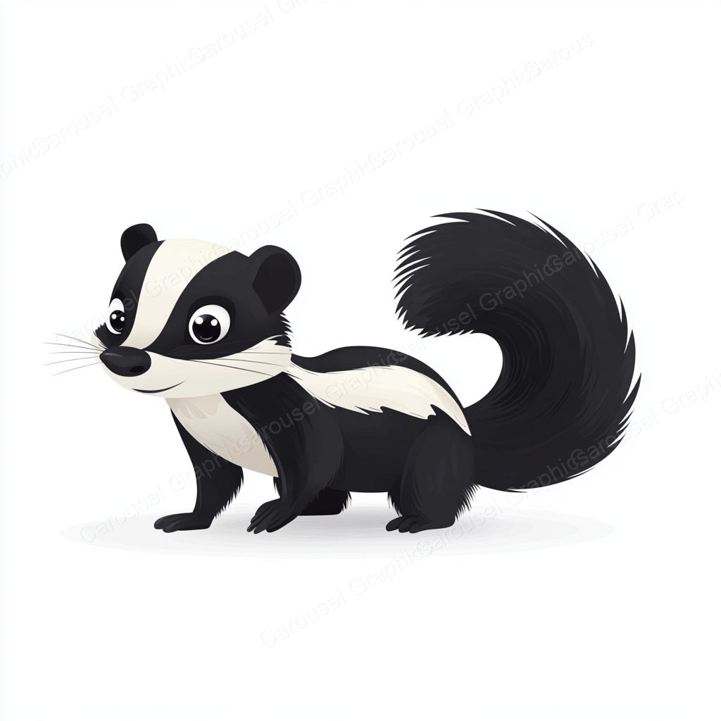 Skunk Vector Graphic preview