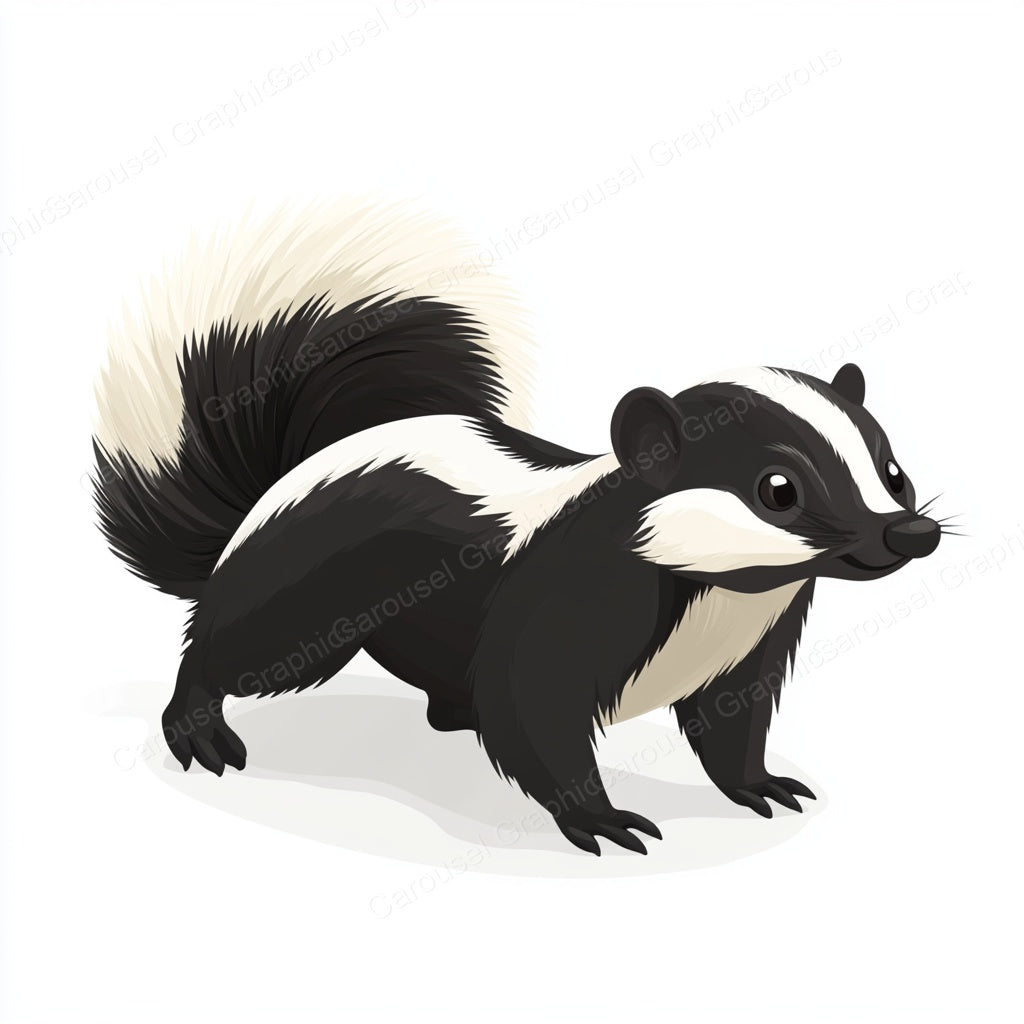Skunk Vector Graphic preview