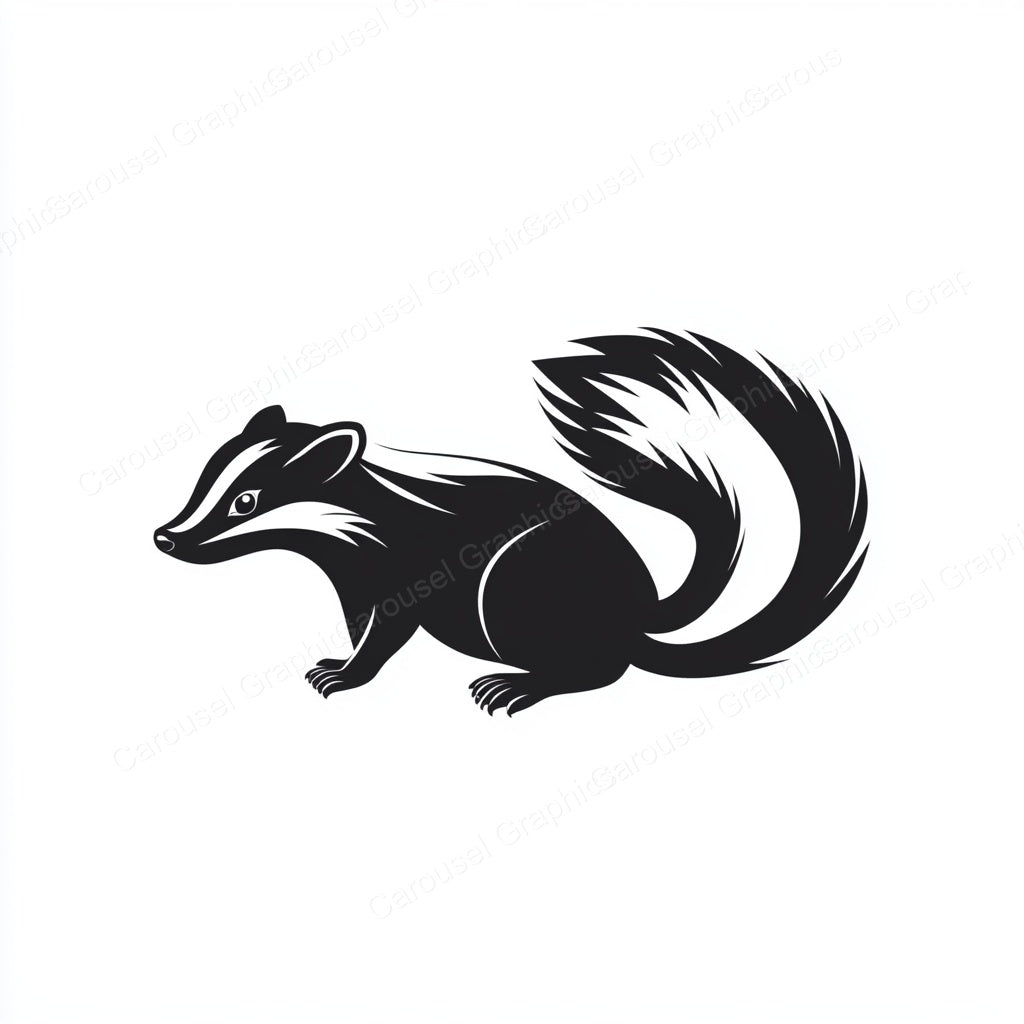 Skunk Vector Graphic preview