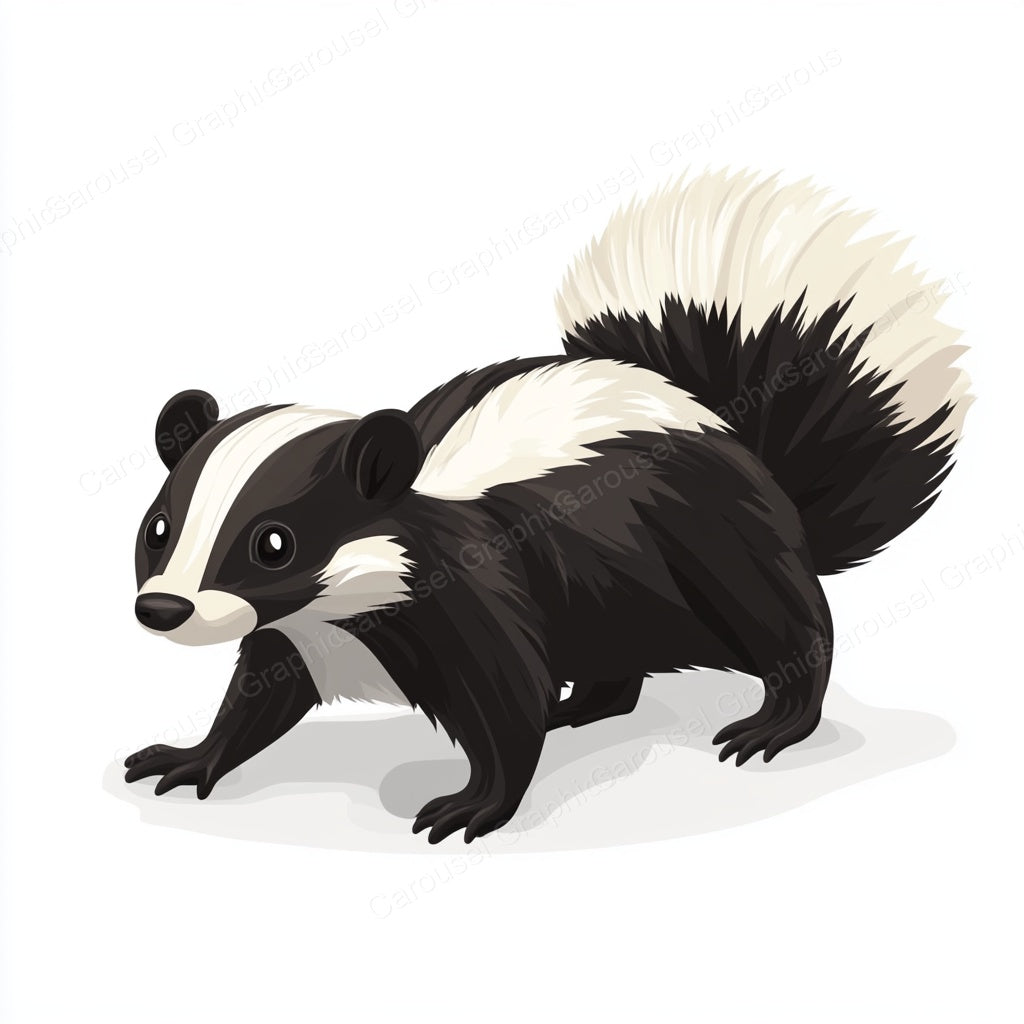 Skunk Vector Graphic preview