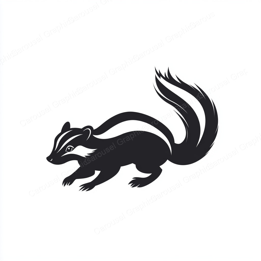 Skunk Vector Graphic preview