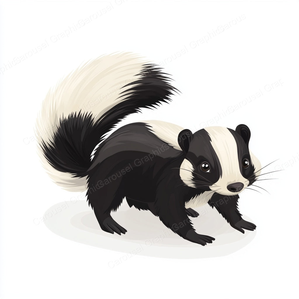 Skunk Vector Graphic preview
