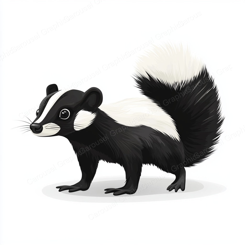 Skunk Vector Graphic preview