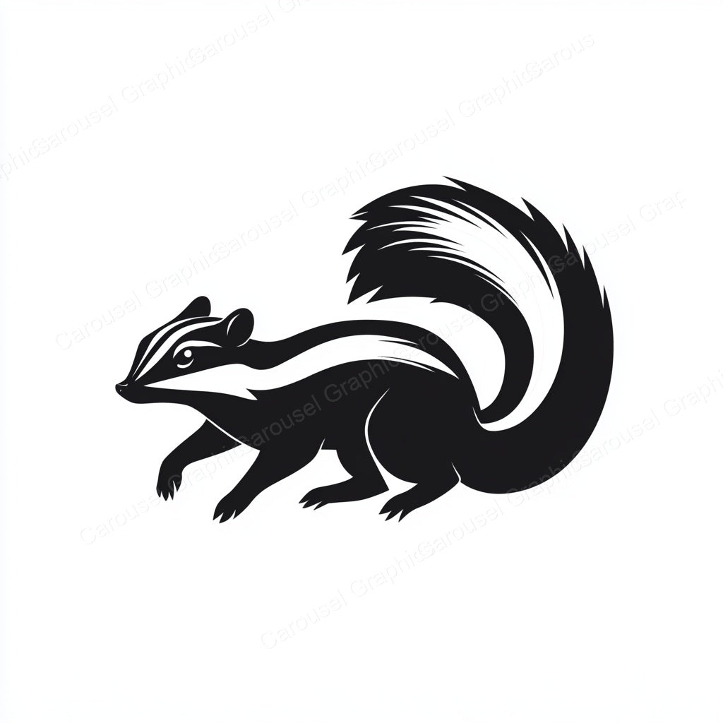 Skunk Vector Graphic preview