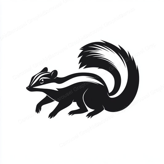 Skunk Vector Graphic preview