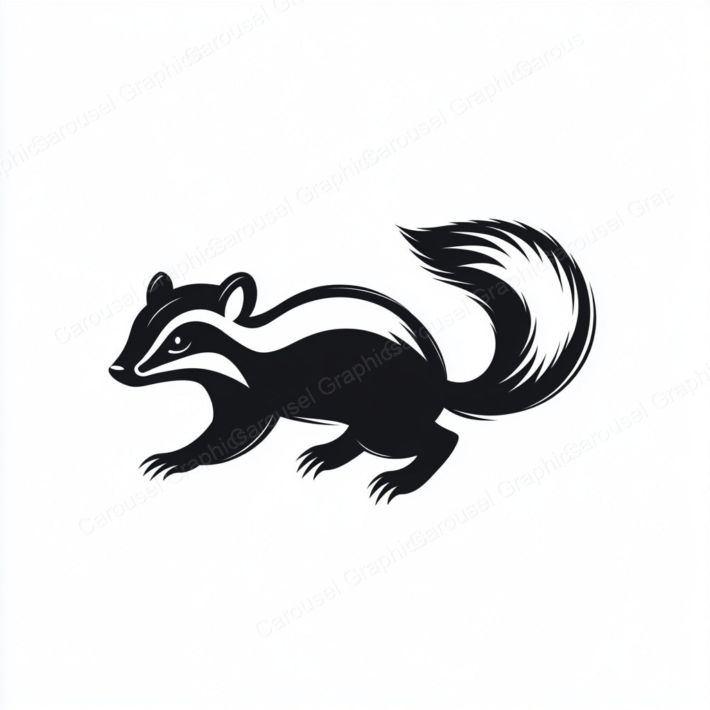 Skunk Vector Graphic preview