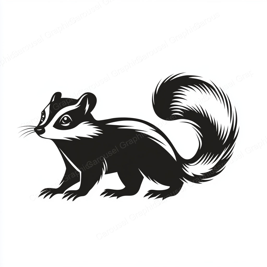 Skunk Vector Graphic preview