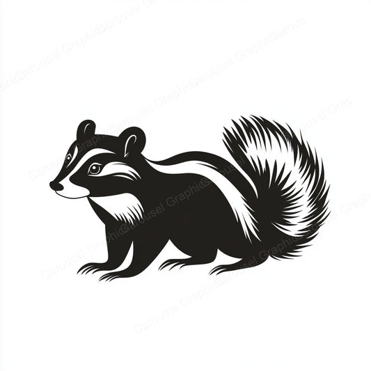Skunk Vector Graphic preview