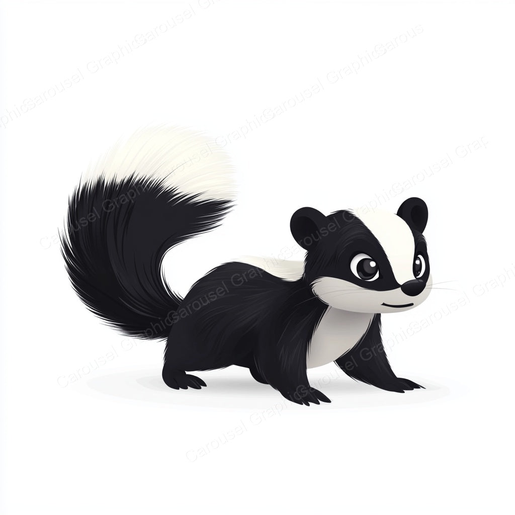 Skunk Vector Graphic preview