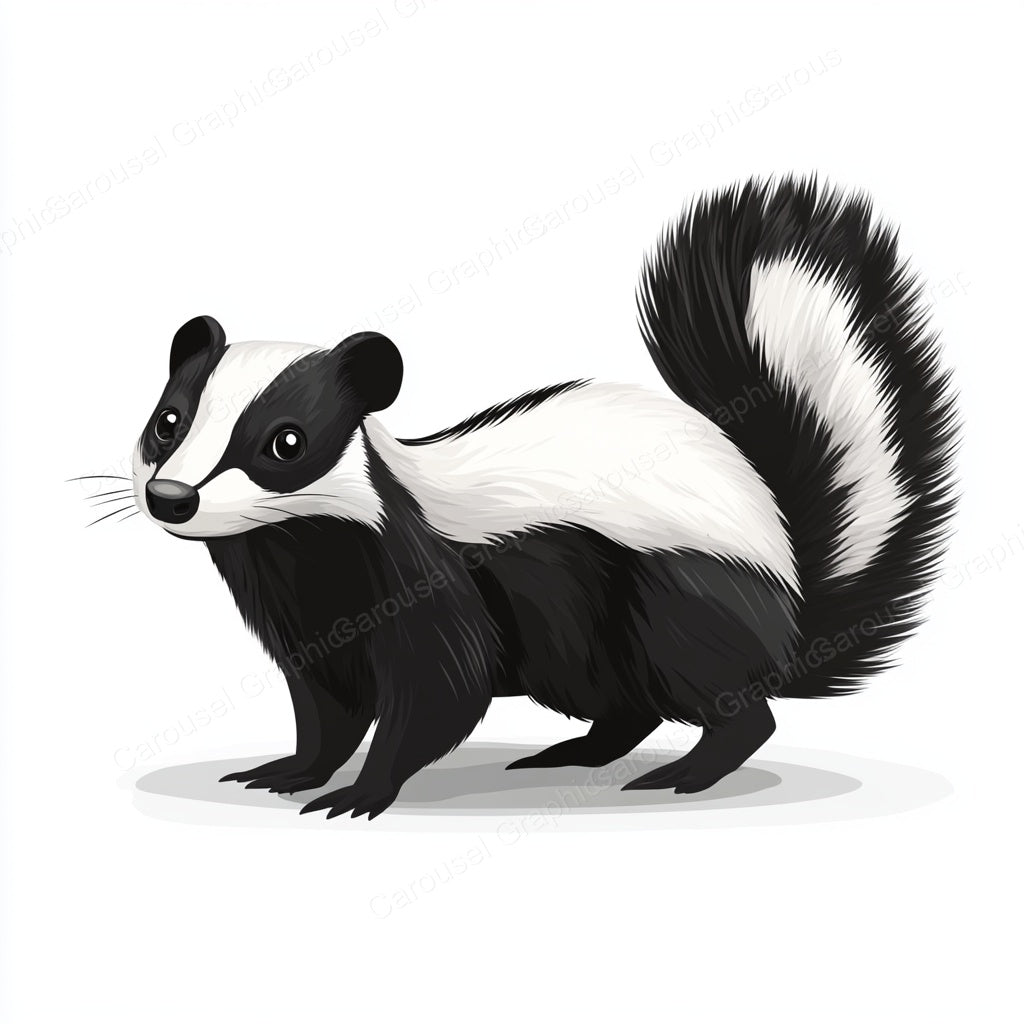 Skunk Vector Graphic preview