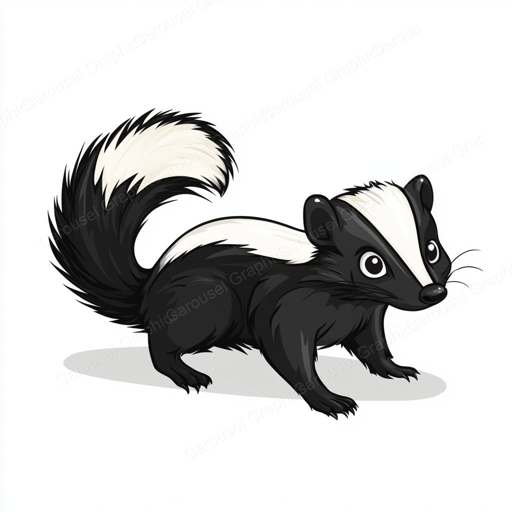 Skunk Vector Graphic preview