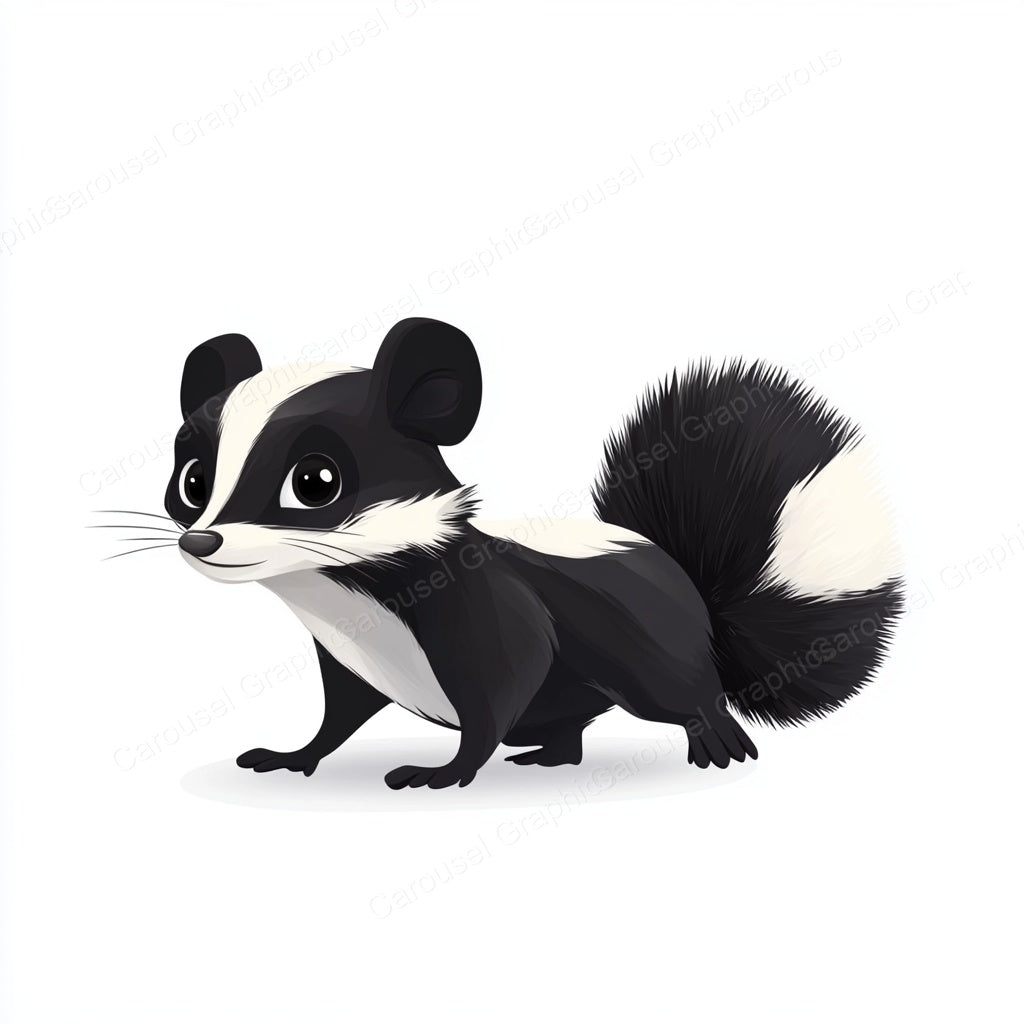 Skunk Vector Graphic preview