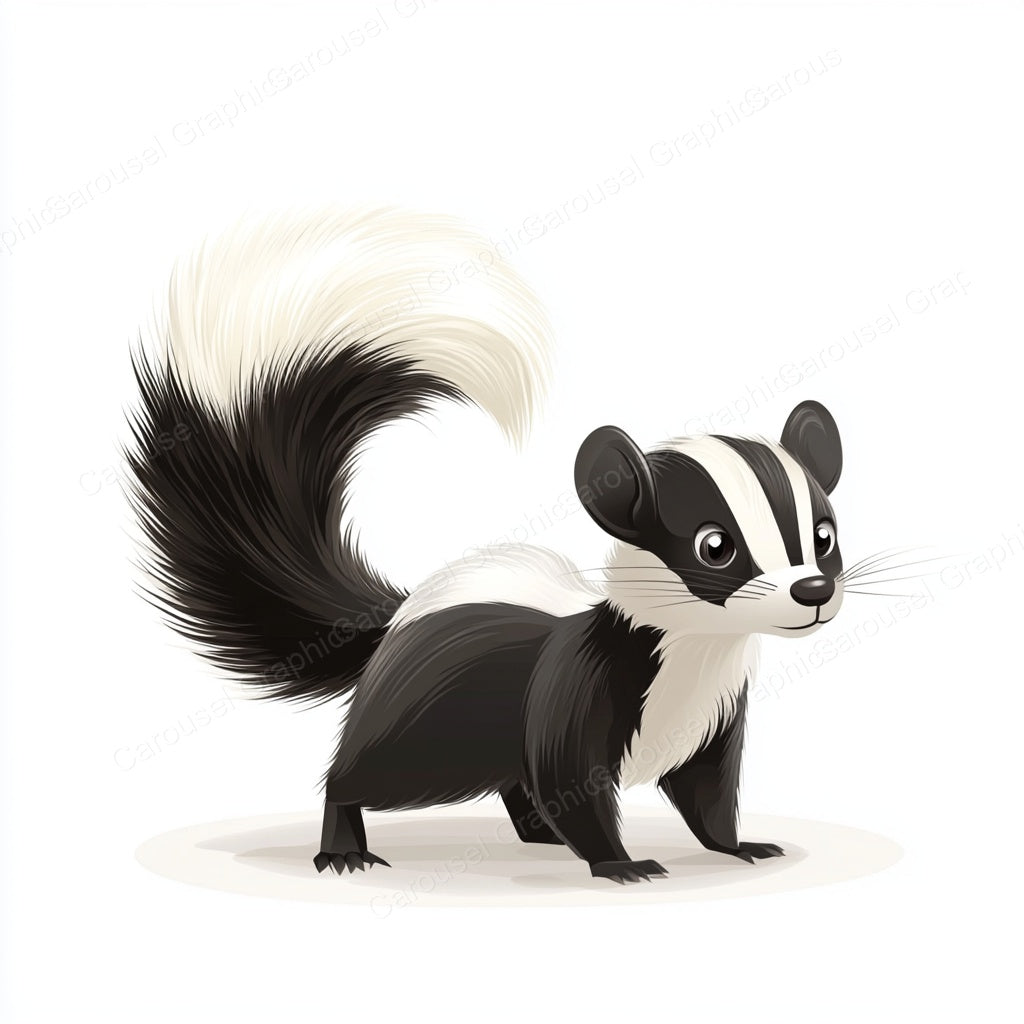 Skunk Vector Graphic preview