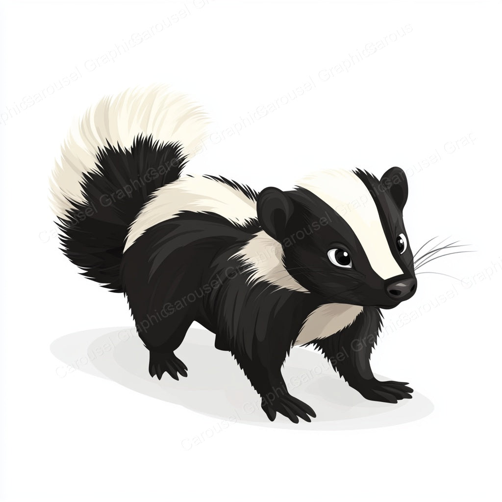 Skunk Vector Graphic preview