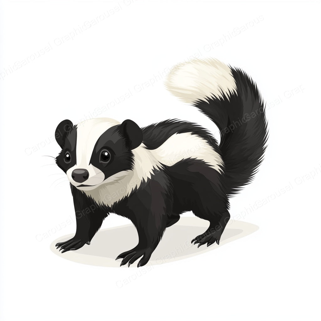 Skunk Vector Graphic preview