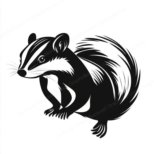 Skunk Vector Graphic preview