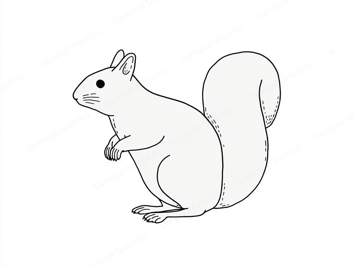 Squirrel Vector Graphic preview