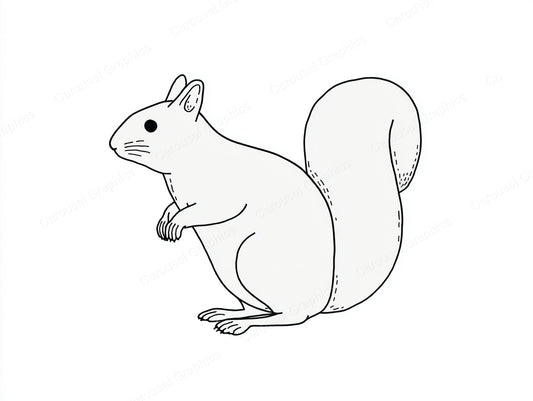 Squirrel Vector Graphic preview