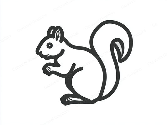 Squirrel Vector Graphic preview