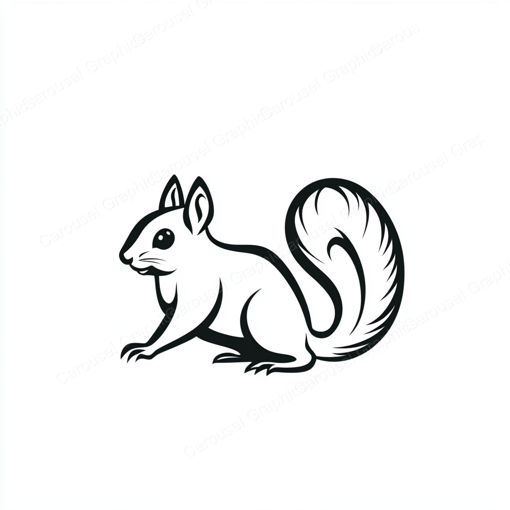 Squirrel Vector Graphic preview