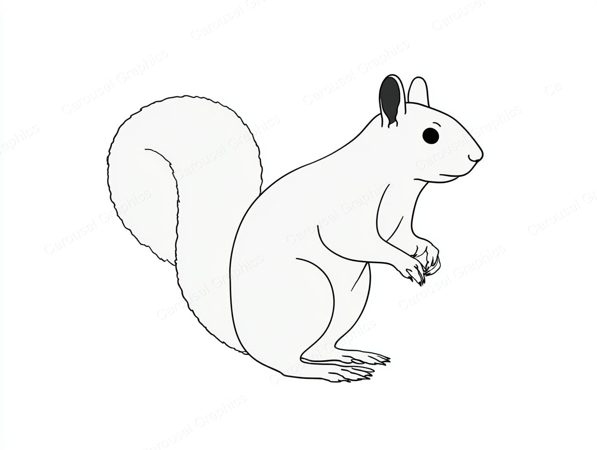 Squirrel Vector Graphic preview