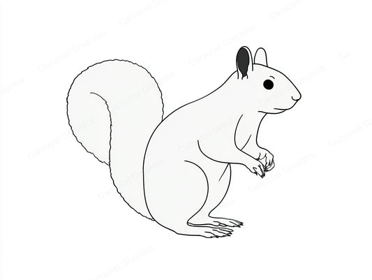 Squirrel Vector Graphic preview