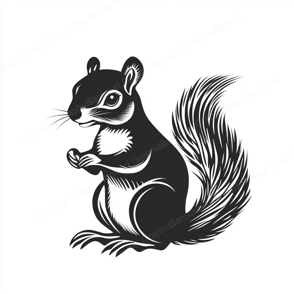 Squirrel Vector Graphic preview