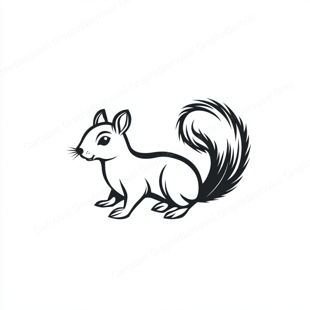 Squirrel Vector Graphic preview
