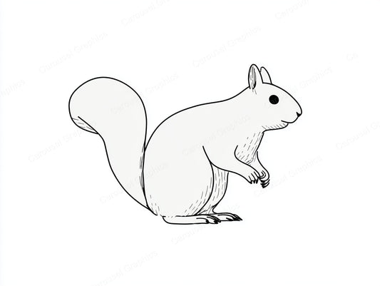 Squirrel Vector Graphic preview