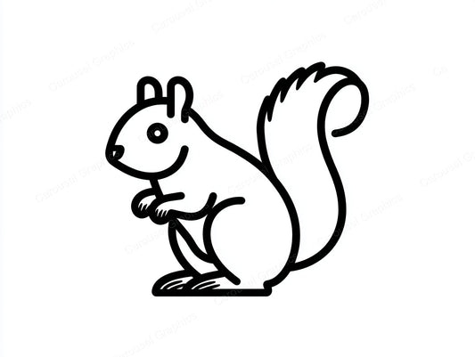 Squirrel Vector Graphic preview