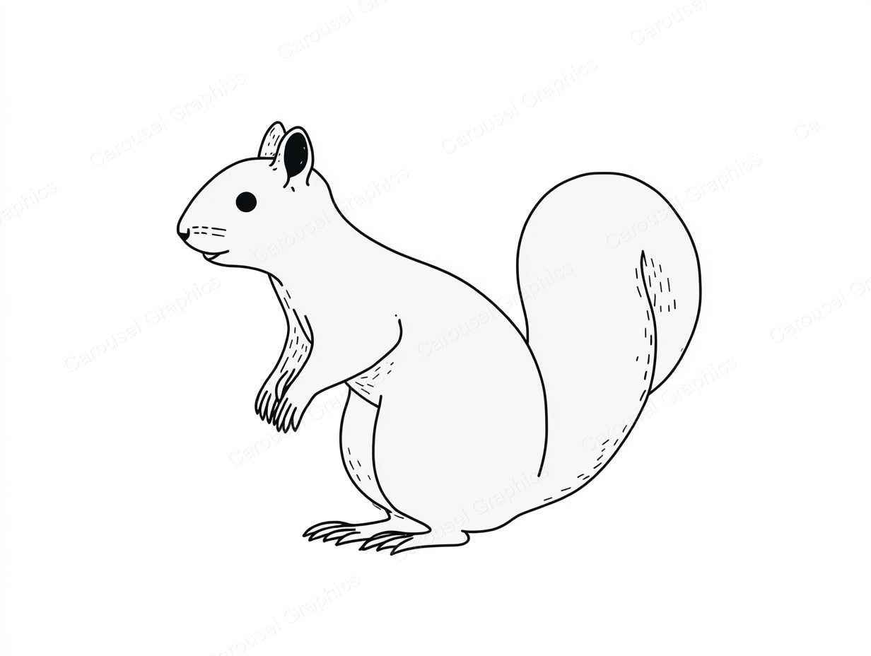 Squirrel Vector Graphic preview