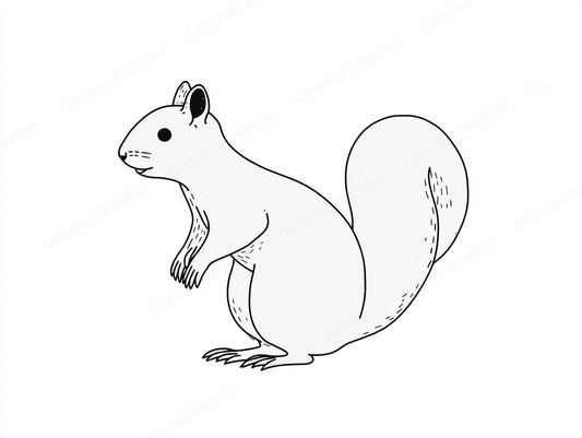 Squirrel Vector Graphic preview