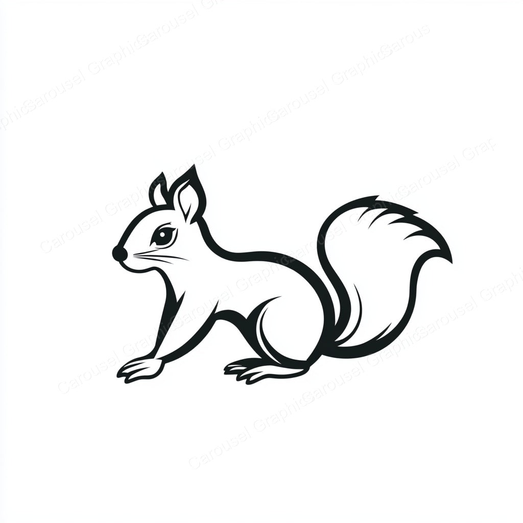 Squirrel Vector Graphic preview
