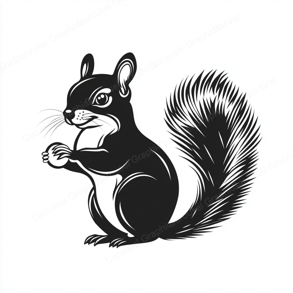 Squirrel Vector Graphic preview