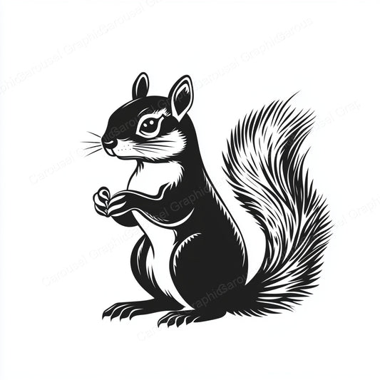 Squirrel Vector Graphic preview
